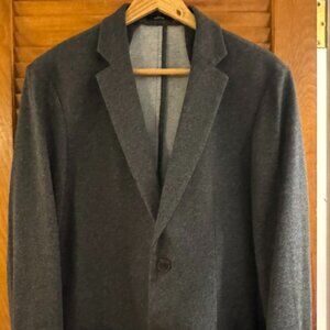 The Jogger Knit Blazer in Charcoal